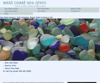 Westcoastseaglass.com(West Coast Sea Glass) Screenshot