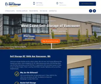 WestcoastselfstorageofVancouver.com(Vancouver self storage) Screenshot