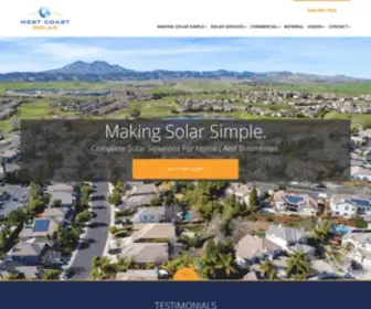 Westcoastsolar.com(Northern California Solar Company) Screenshot