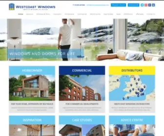 Westcoastwindows.com(Westcoast Windows) Screenshot