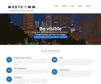 Westcomm.com(Employee Communications & Marketing Agency) Screenshot