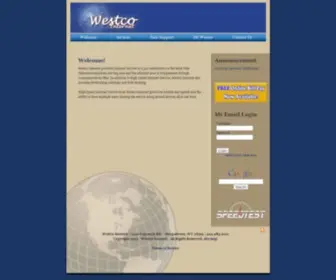 Westco.net(West Side Communications) Screenshot