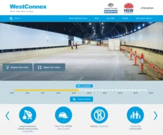 Westconnex.com.au(Faster) Screenshot
