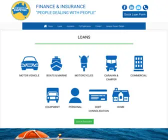 Westcorp.com.au(Loans and Insurance Perth) Screenshot