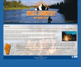 Westcountryrvrentals.com(West Country RV Rentals) Screenshot