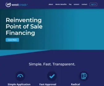Westcreekfin.com Screenshot