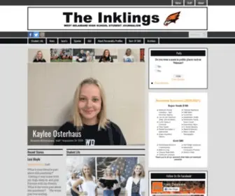 Westdelawareinklings.com(The Student News Site of West Delaware High School) Screenshot