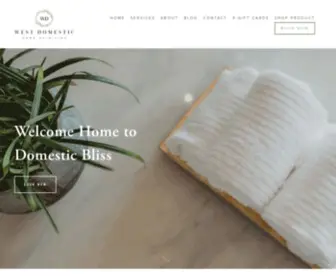 Westdomestic.com(West Domestic) Screenshot
