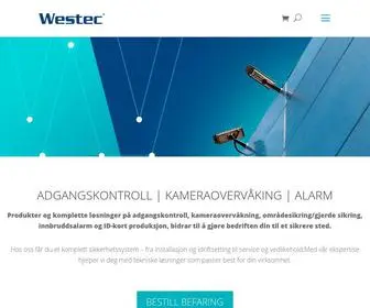 Westec.no(Vår dedikasjon) Screenshot