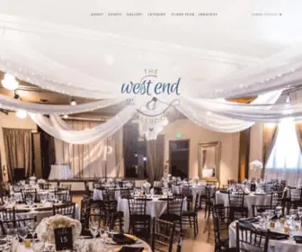 Westendballroom.com(A contemporary event space in downtown Portland) Screenshot