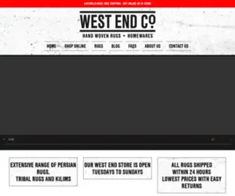 Westendco.com.au(Persian rugs) Screenshot