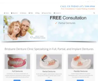 Westenddenture.com.au(West End Denture) Screenshot