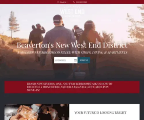 Westenddistrictbeaverton.com(West End District) Screenshot