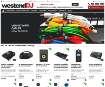 Westenddj.co.uk(Westend DJ) Screenshot