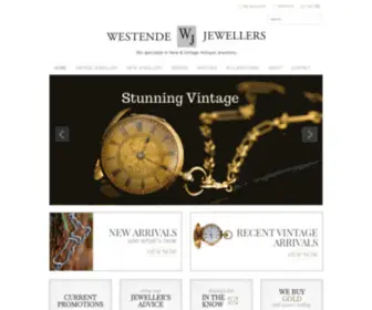 Westendejewellers.co.nz(Vintage and New Jewellery Christchurch) Screenshot