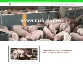 Westendfarms.com(Westend Farms) Screenshot