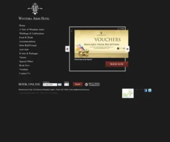 Westenrahotel.com(The Westenra Arms Hotel in the centre of Monaghan) Screenshot