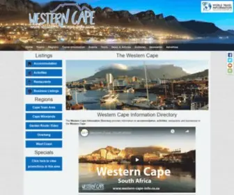 Western-Cape-Info.com(The Western Cape) Screenshot