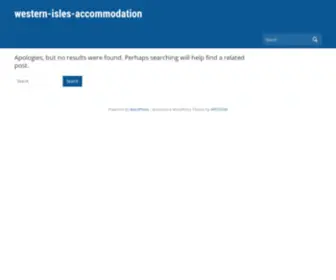 Western-Isles-Accommodation.co.uk(Western Isles Accommodation) Screenshot