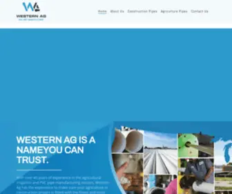 Westernagpipe.com(Western Ag) Screenshot