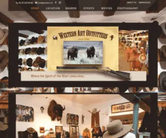 Westernartoutfitters.ch(Western Art Outfitters) Screenshot