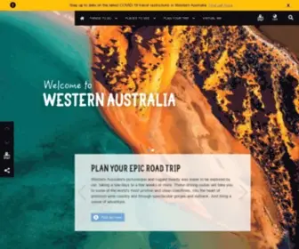 Westernaustralia.com(Western Australia) Screenshot