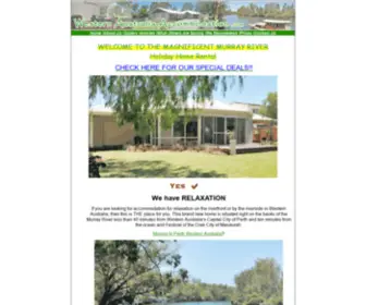 Westernaustraliaaccommodation.com(Western Australia Accommodation Ravenswood Holiday Rental Murray River Front river side Southwest Pinjarra Mandurah crabbing fishing boating waterside) Screenshot