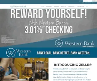 Westernbank.com(Western Bank) Screenshot