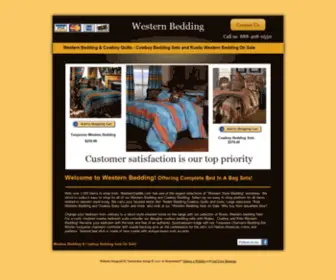 Westernbedding.com(Western Bedding at Timberline) Screenshot