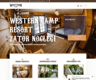 Westerncamp.pl(Noclegi Zator) Screenshot