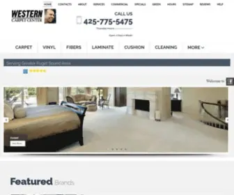 Westerncarpetcenter.com(Western Carpet Center) Screenshot