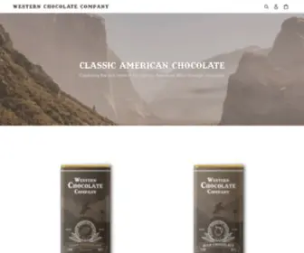 Westernchocolate.com(Western Chocolate Company) Screenshot