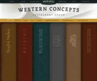 Westernconceptsdining.com(Western concepts dining) Screenshot