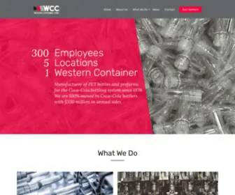 Westerncontainercoke.com(Western Container Corporation) Screenshot