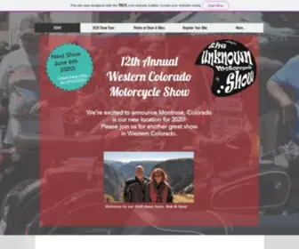 Westerncovintage.com(Colorado Vintage and Custom Motorcycle Show) Screenshot