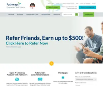 Westerncu.com(Pathways Financial Credit Union) Screenshot