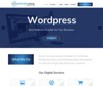 Westerndeal.com(PHP Development India) Screenshot