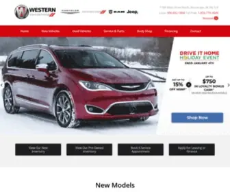 Westerndodge.ca(New & Used Vehicles at Western Dodge in Moose Jaw) Screenshot