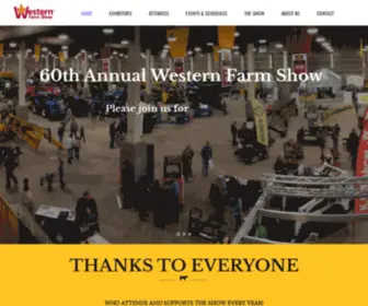 Westernfarmshow.com(Western Farm Show) Screenshot