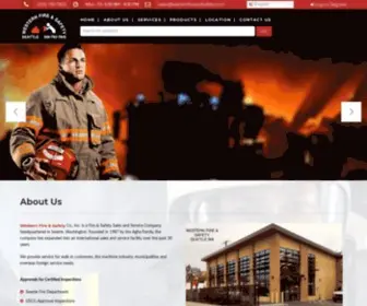 Westernfireandsafety.com(Western Fire & Safety) Screenshot