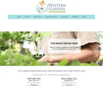 Westerngardens.com(Western Garden Centers) Screenshot