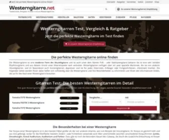 Westerngitarre.net(ᑕ❶ᑐ) Screenshot