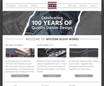 Westerngloveworks.ca(Western Glove Works) Screenshot