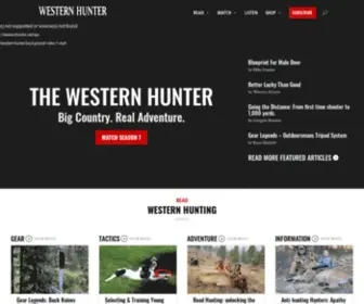 Westernhunter.net(Western hunting) Screenshot