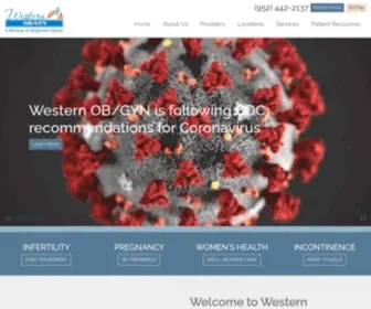 Westernobgyn.com(Westernobgyn) Screenshot