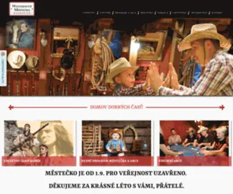 Westernove-Mestecko.cz(Westernové) Screenshot