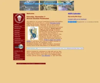 Westernpaleo.org(Western Interior Paleontological Society) Screenshot