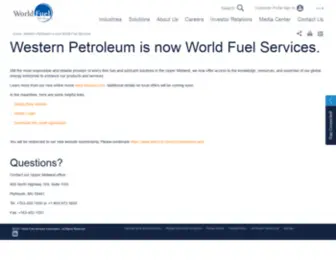 Westernpetro.com(Westernpetro) Screenshot