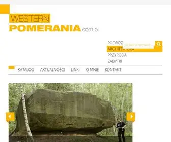 Westernpomerania.com.pl(Architektura Pomorza) Screenshot