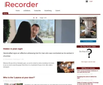 Westernrecorder.org(Western Recorder) Screenshot